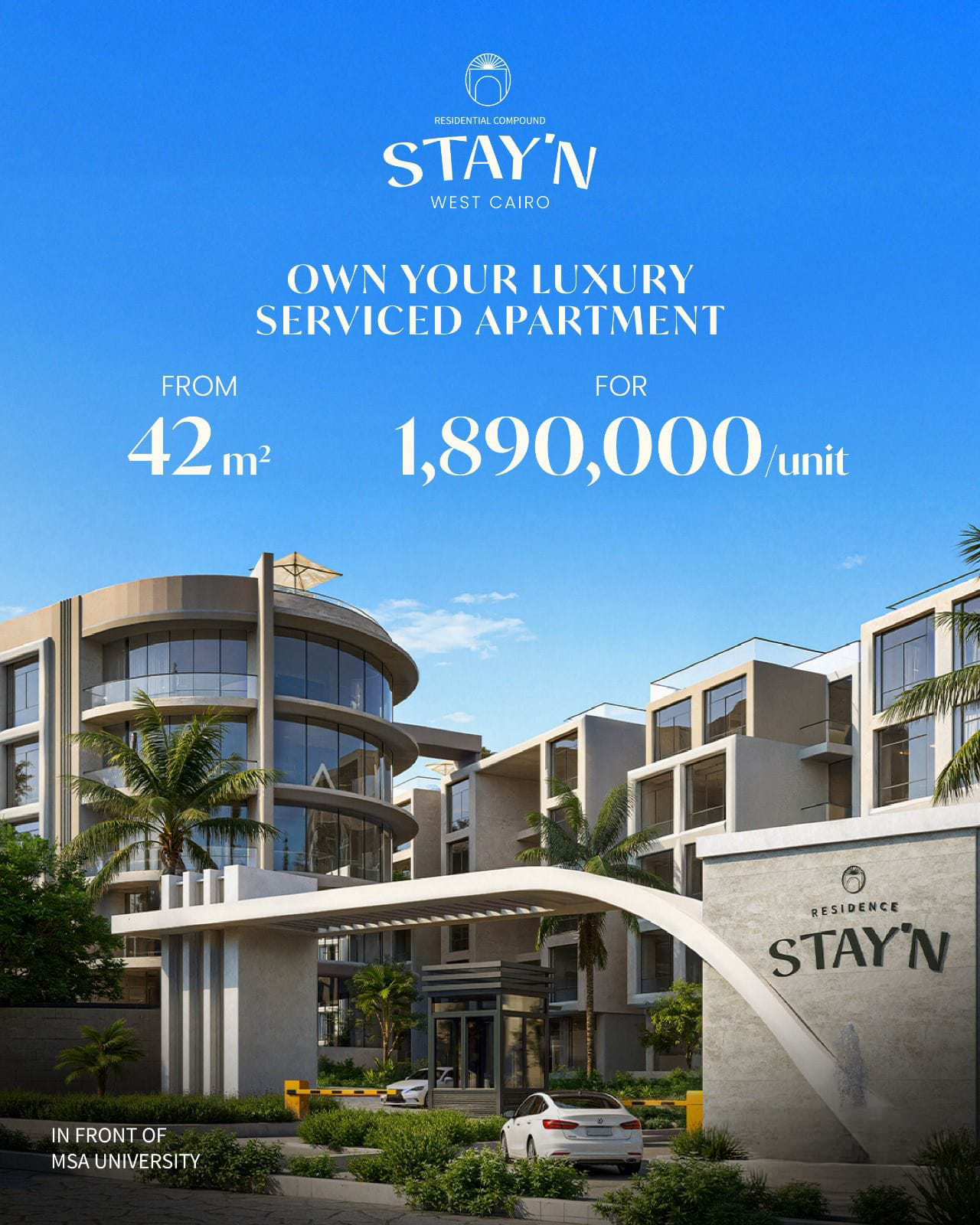 Stay’N Residences - Fully finished studios